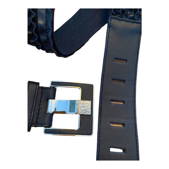 Anne Klein stretchy ruffle belt size M/L - Picture 11 of 14